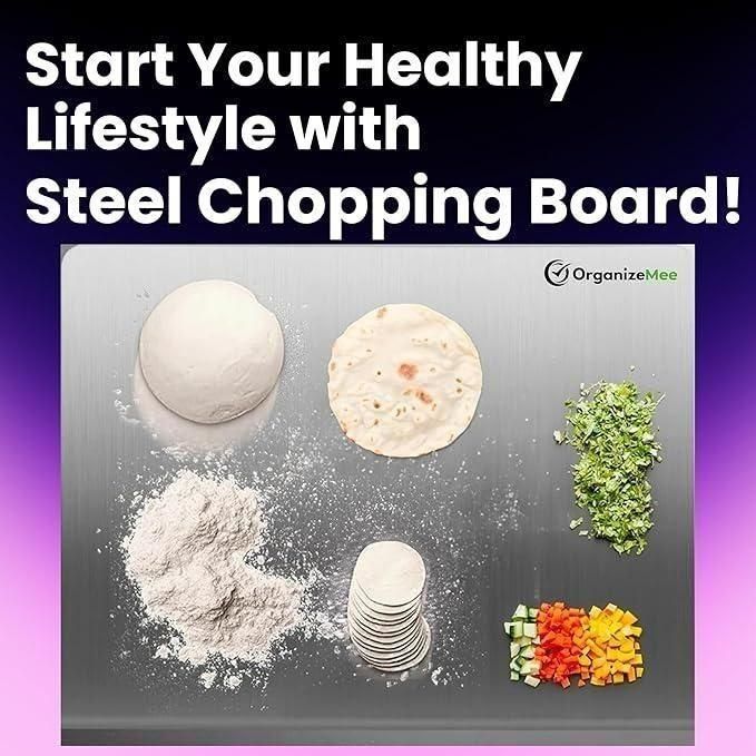 Stainless Steel Chopping Board (Premium Quality)
