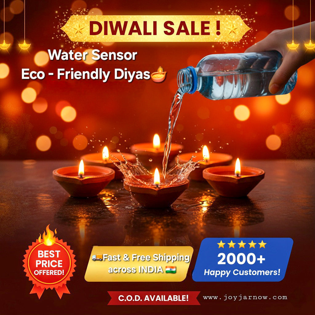 Water Sensor LED Flameless Diya Light