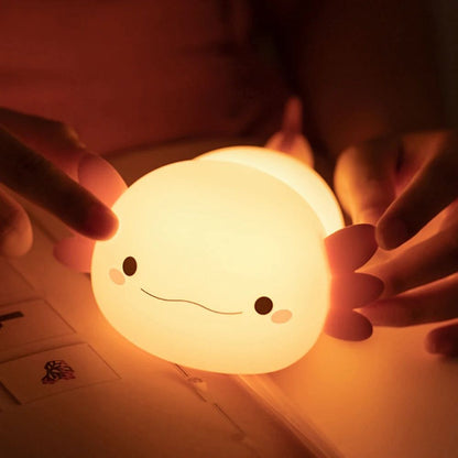 AxoGlow™ Cute Axolotl Night Light