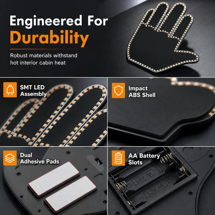 👋🏽Signal Wave™ New Updated 7 Gestures LED Car Light
