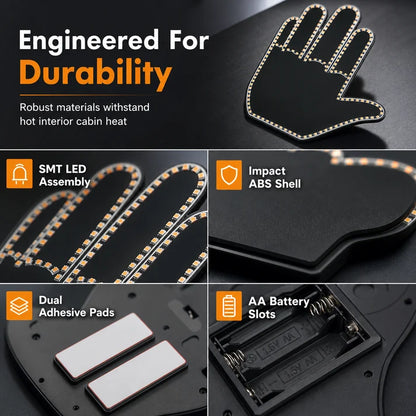 👋🏽Signal Wave™ New Updated 7 Gestures LED Car Light