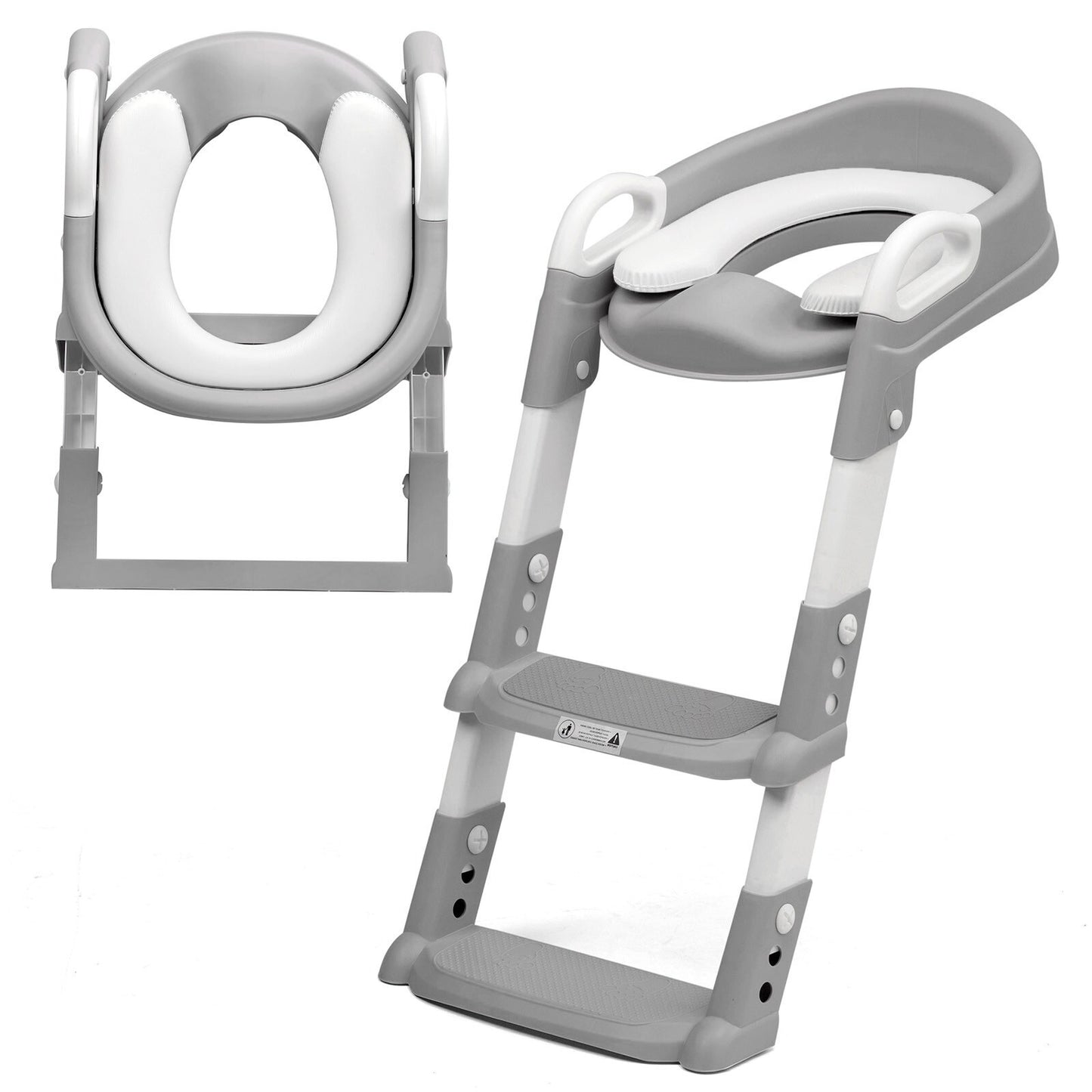 Kid Children Baby Potty Training Toilet Seat Toddler Urinal Chair Ladder Trainer