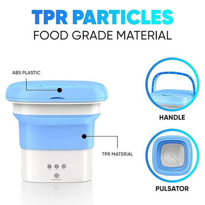 Mini Folding Washing Machine