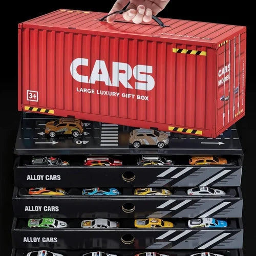 48 Pull Back Toy Cars Set for Kids