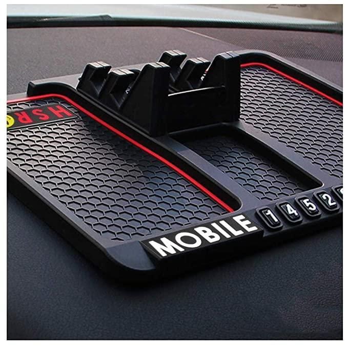 Premium 4-in-1 Nano Polymer Grip Pad (Multi-Use Dashboard Holder)