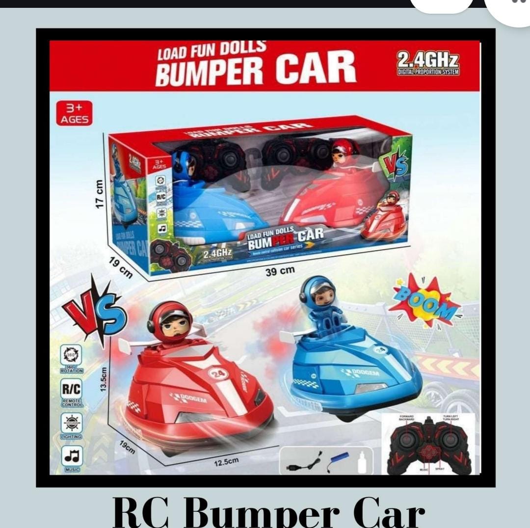 RC Bumper Car Toy for Kids – Big Size