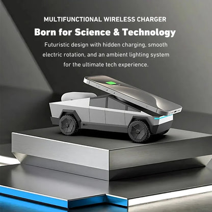 CyberDock+™ 3-in-1 Magnetic Wireless Charging Station