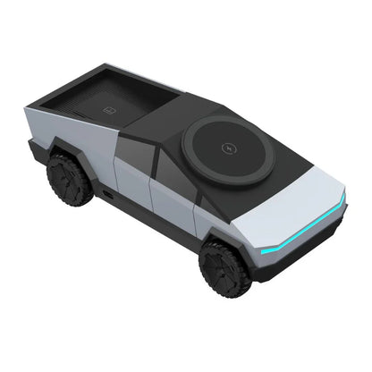 CyberDock+™ 3-in-1 Magnetic Wireless Charging Station