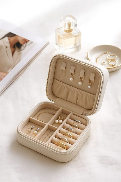 Mini Travel Jewelry Organizer Box