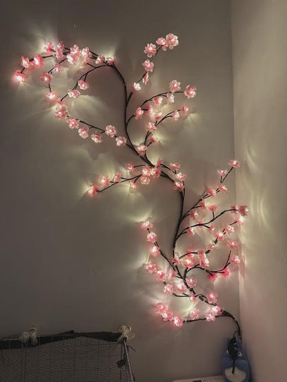 72 Premium Cherry Blossom LED Wall Light Garland