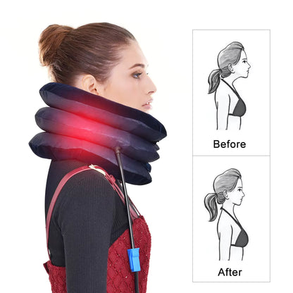 AirNeck 3-Layer Inflatable Neck Stretcher