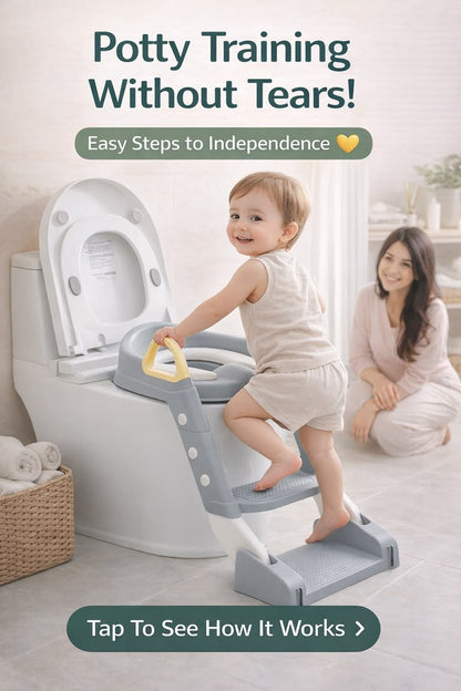 SafeStep™ Kids Potty Training Seat with Ladder