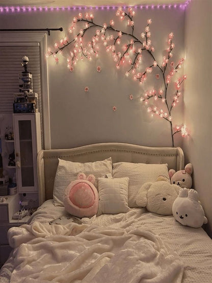 72 Premium Cherry Blossom LED Wall Light Garland