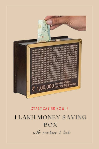₹100,000 Piggy Bank - Premium Savings Box for Kids & Adults