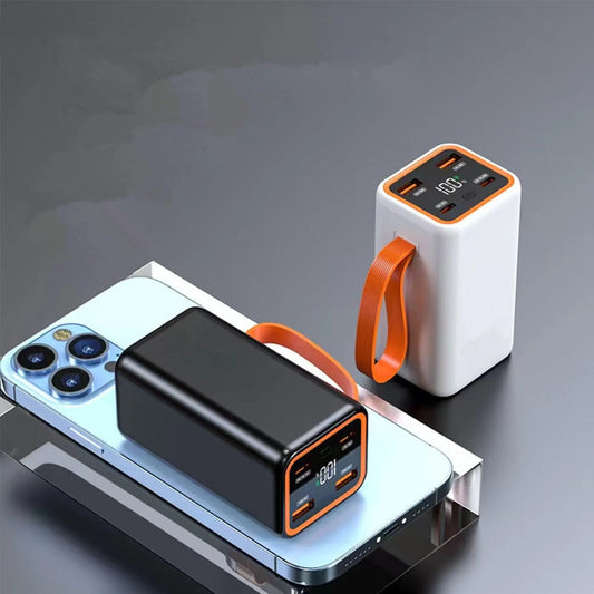 4 Slots 21700 Battery Power Bank Case Fast Charge for Mobile Phone Charging Soldering DIY Battery Storage Boxes with LCD Display