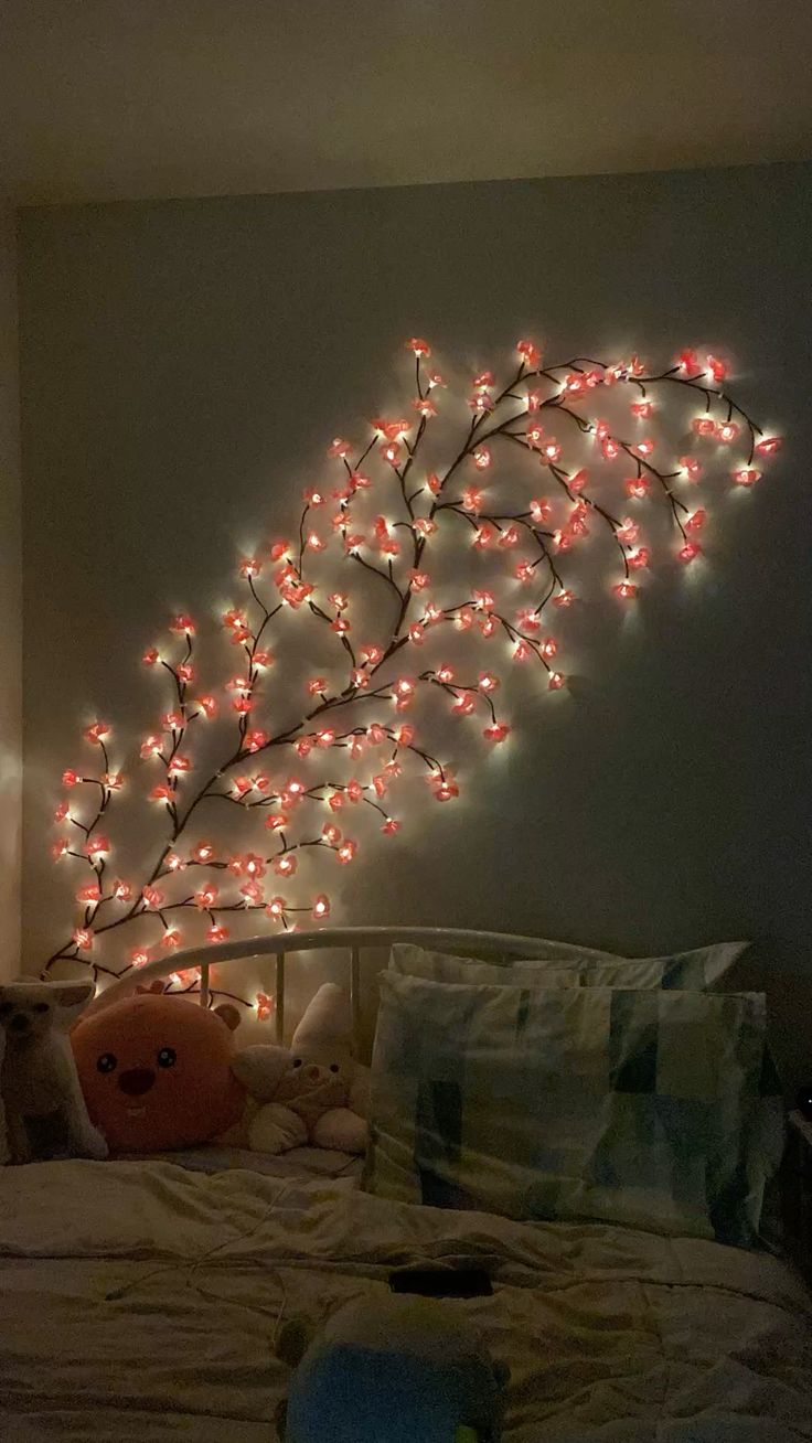 72 Premium Cherry Blossom LED Wall Light Garland