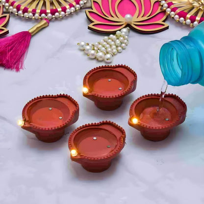Water Sensor LED Flameless Diya Light