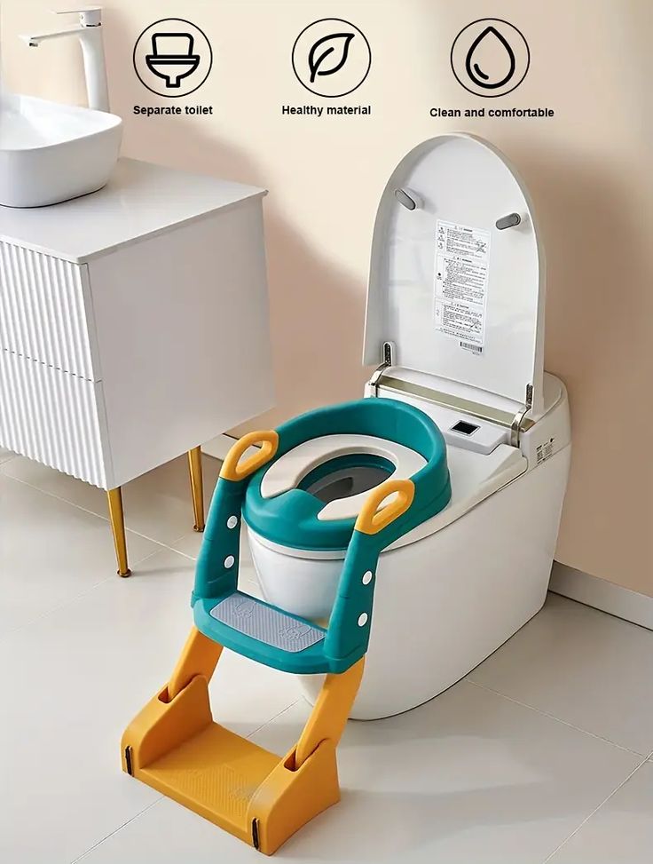 SafeStep™ Kids Potty Training Seat with Ladder