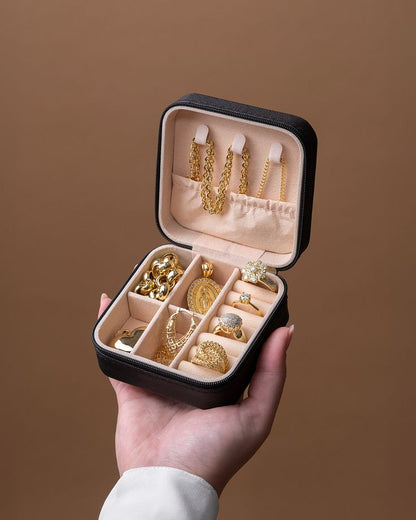 Mini Travel Jewelry Organizer Box