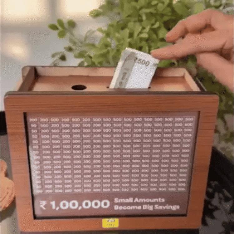 ₹100,000 Piggy Bank - Premium Savings Box for Kids & Adults