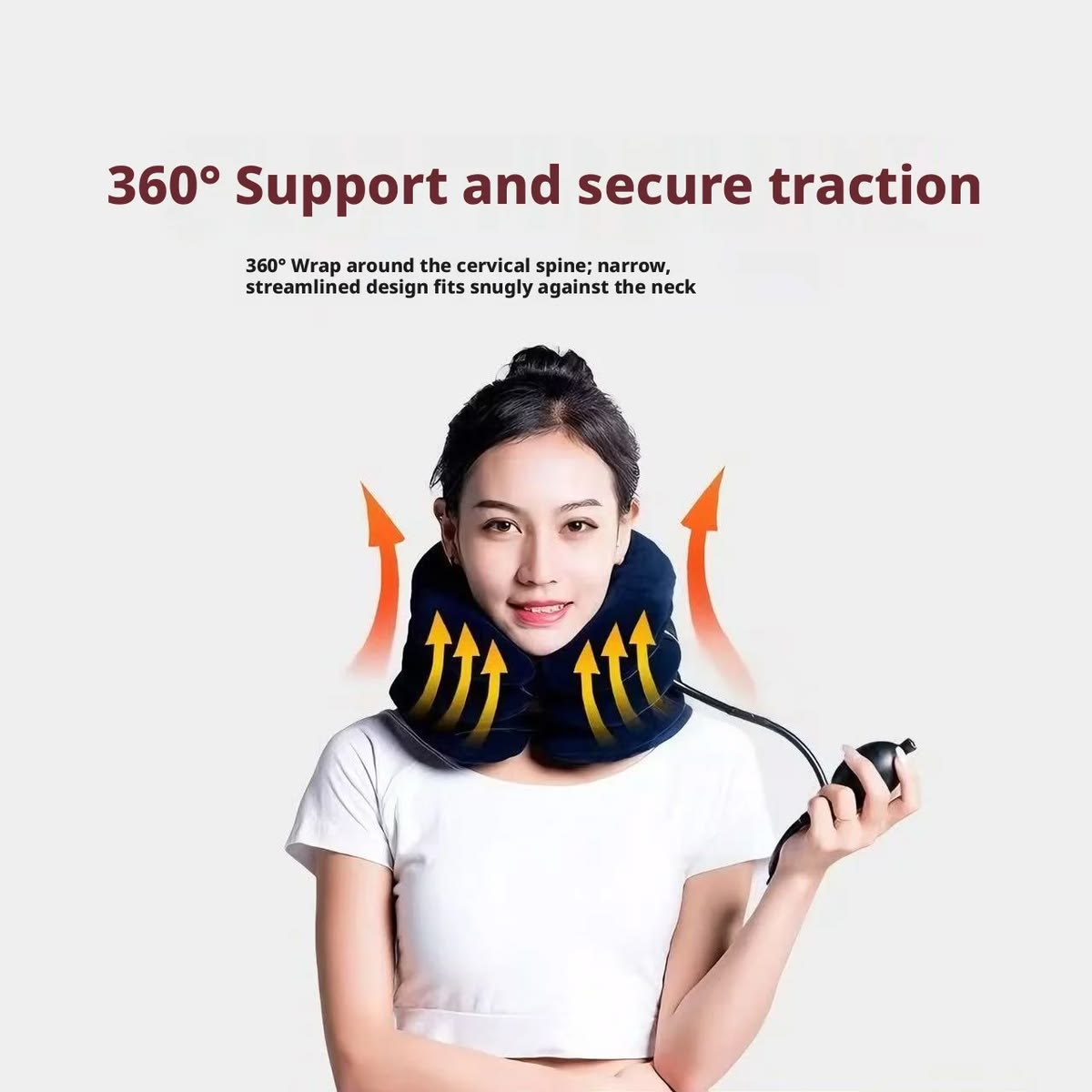 AirNeck 3-Layer Inflatable Neck Stretcher