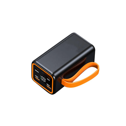 4 Slots 21700 Battery Power Bank Case Fast Charge for Mobile Phone Charging Soldering DIY Battery Storage Boxes with LCD Display