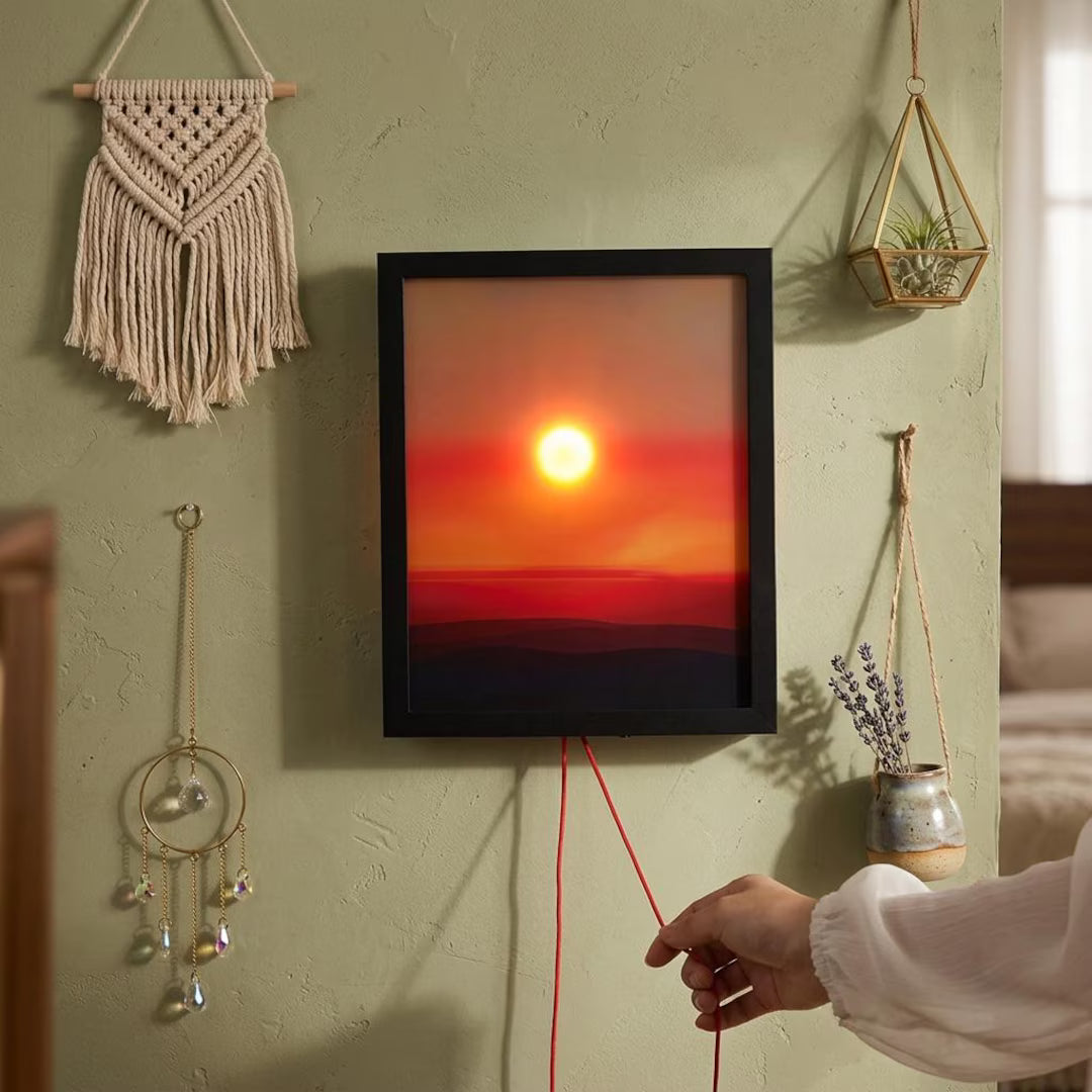 SunShift™ Kinetic Sunrise & Sunset Wall Lamp