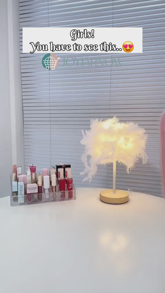 Premium LED Light Makeup Organizer Box with Touch Sensor Mirror