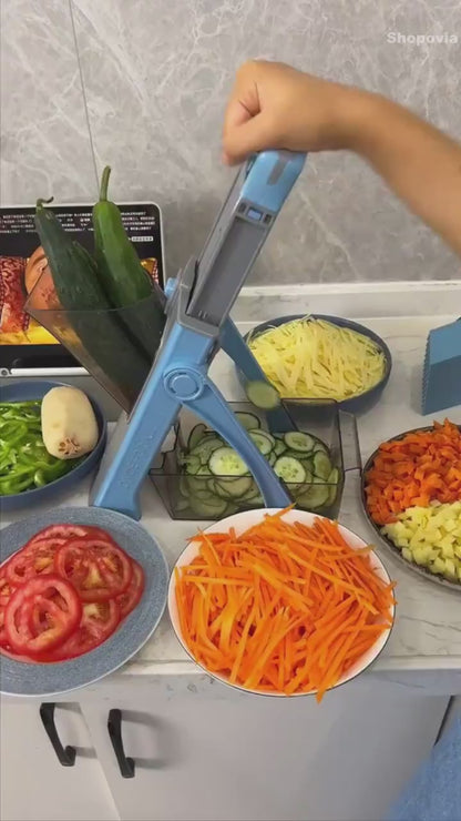 5 in 1 - Multifunctional & Safe Mandoline Vegetable Slicer